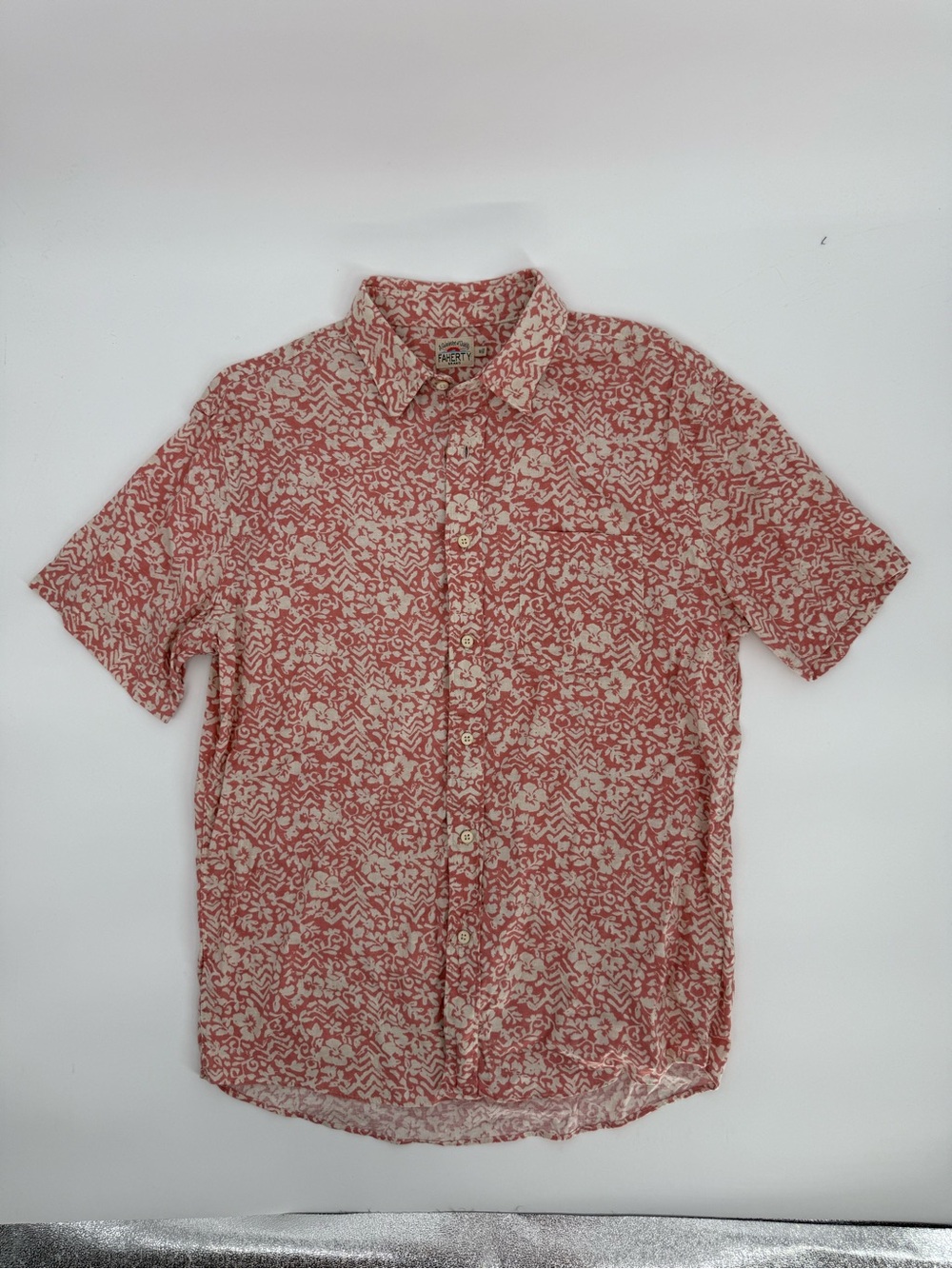 Faherty Brand Short-Sleeve Breeze Shirt